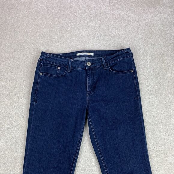 C&C California Jeans Women's 8/29 Blue Dark Wash Denim Slim Straight - Picture 2 of 14
